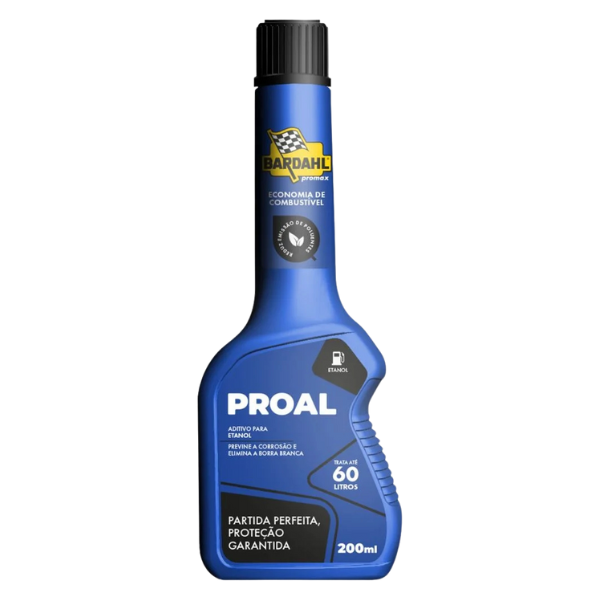 Aditivo de Combustível Bardahl PROAL 200ml – Etanol (trata até 60L)