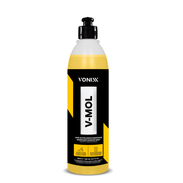 Lava Autos Desincrustante Vonixx V-MOL 500ml – Limpeza Profunda e Poder Desengraxante